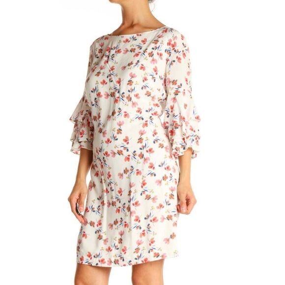 Chelsea & Violet Ruffled Sleeve Floral Dress - Picture 1 of 17